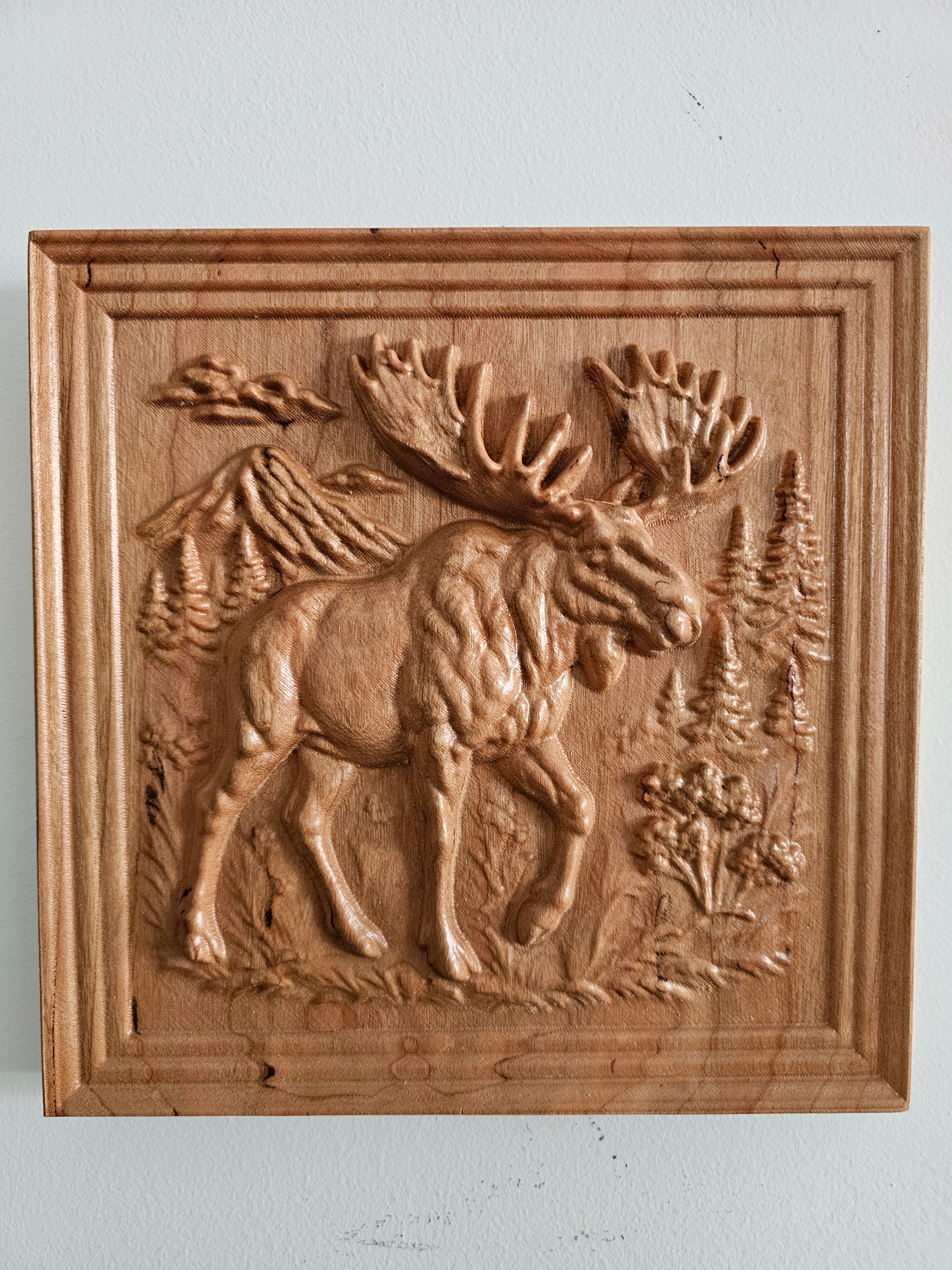 Moose Wood Wall Art