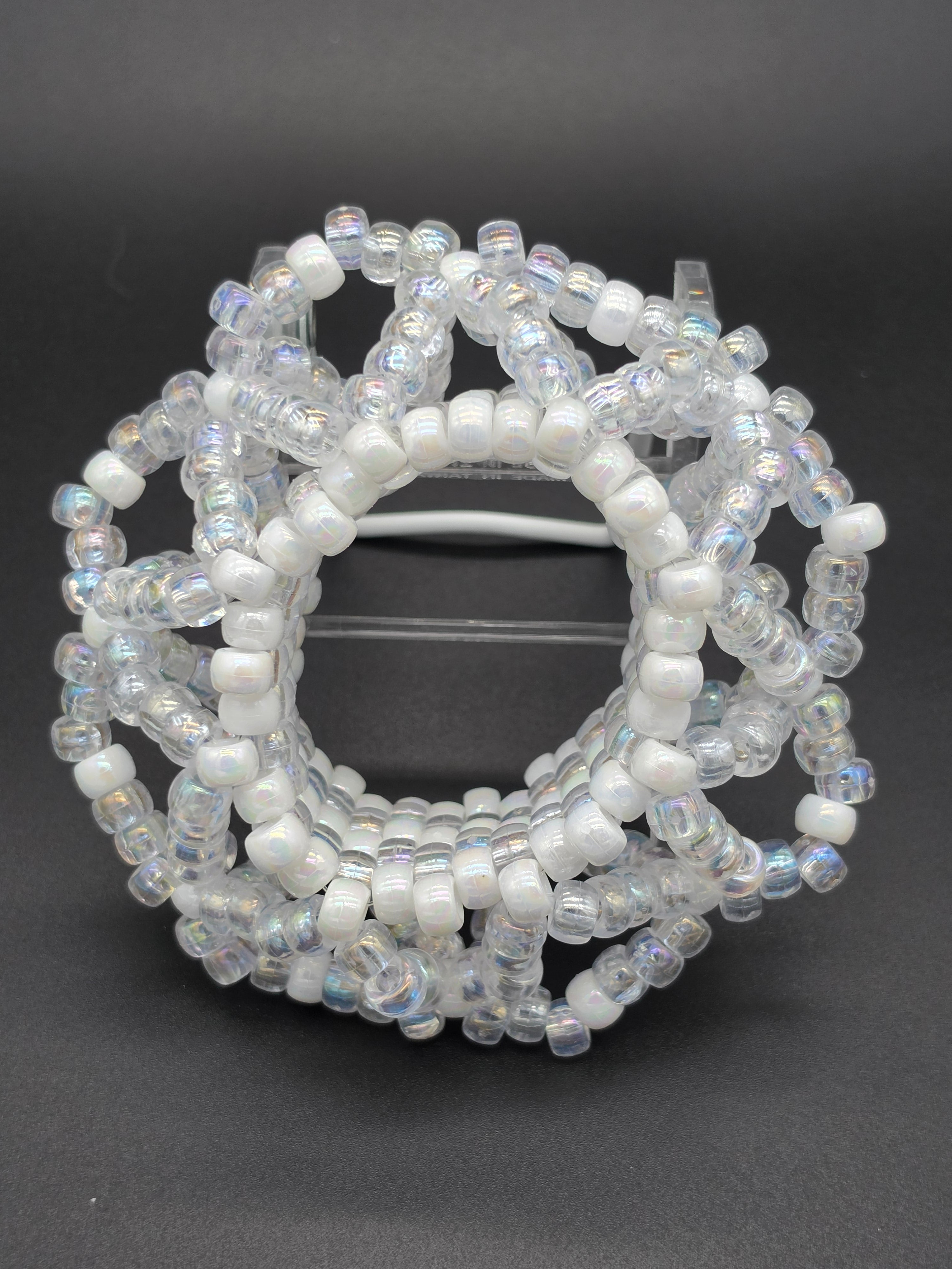 Arctic Frost Kandi Cuff