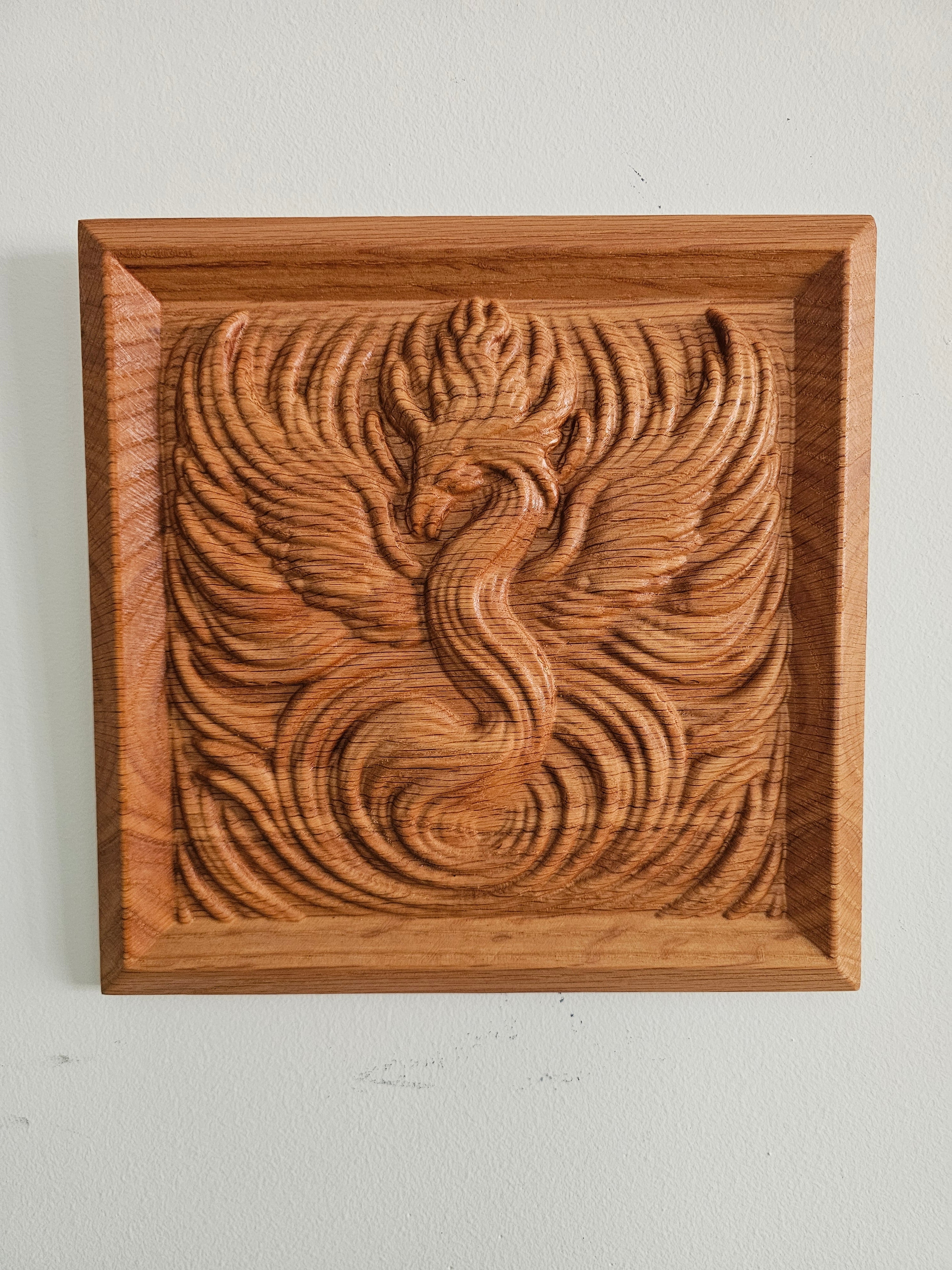 Phoenix Wood Wall Art