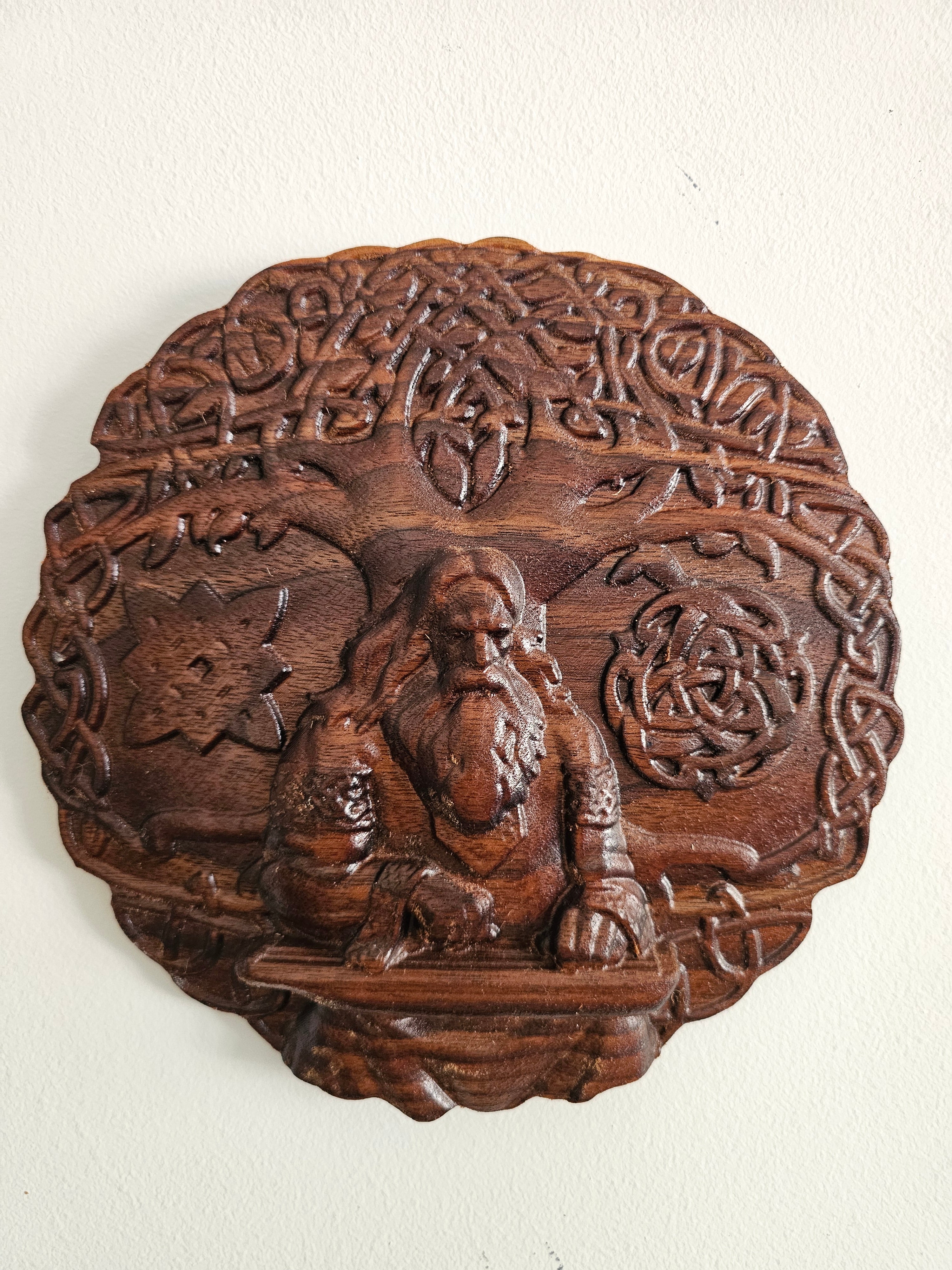 Viking Elder Wood Wall Art