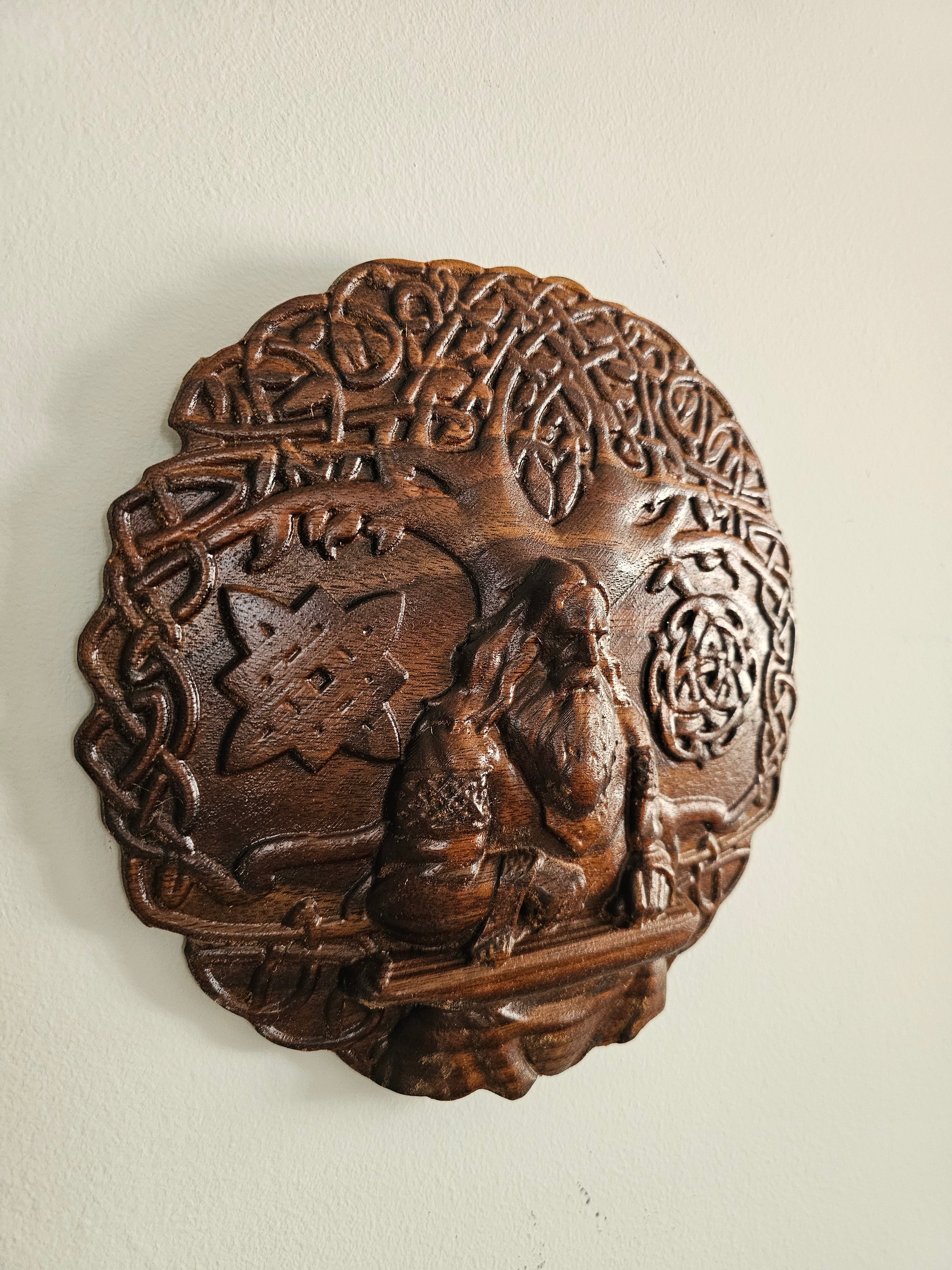 Viking Elder Wood Wall Art