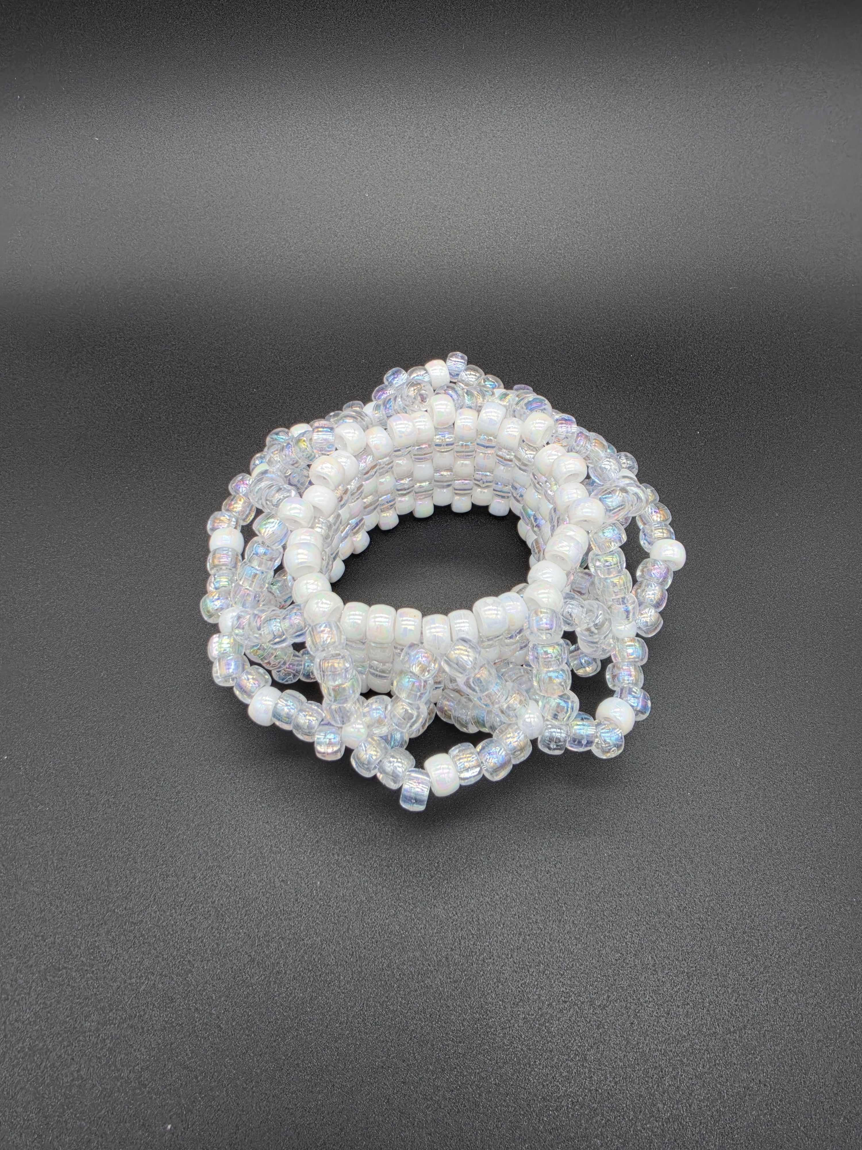 Arctic Frost Kandi Cuff