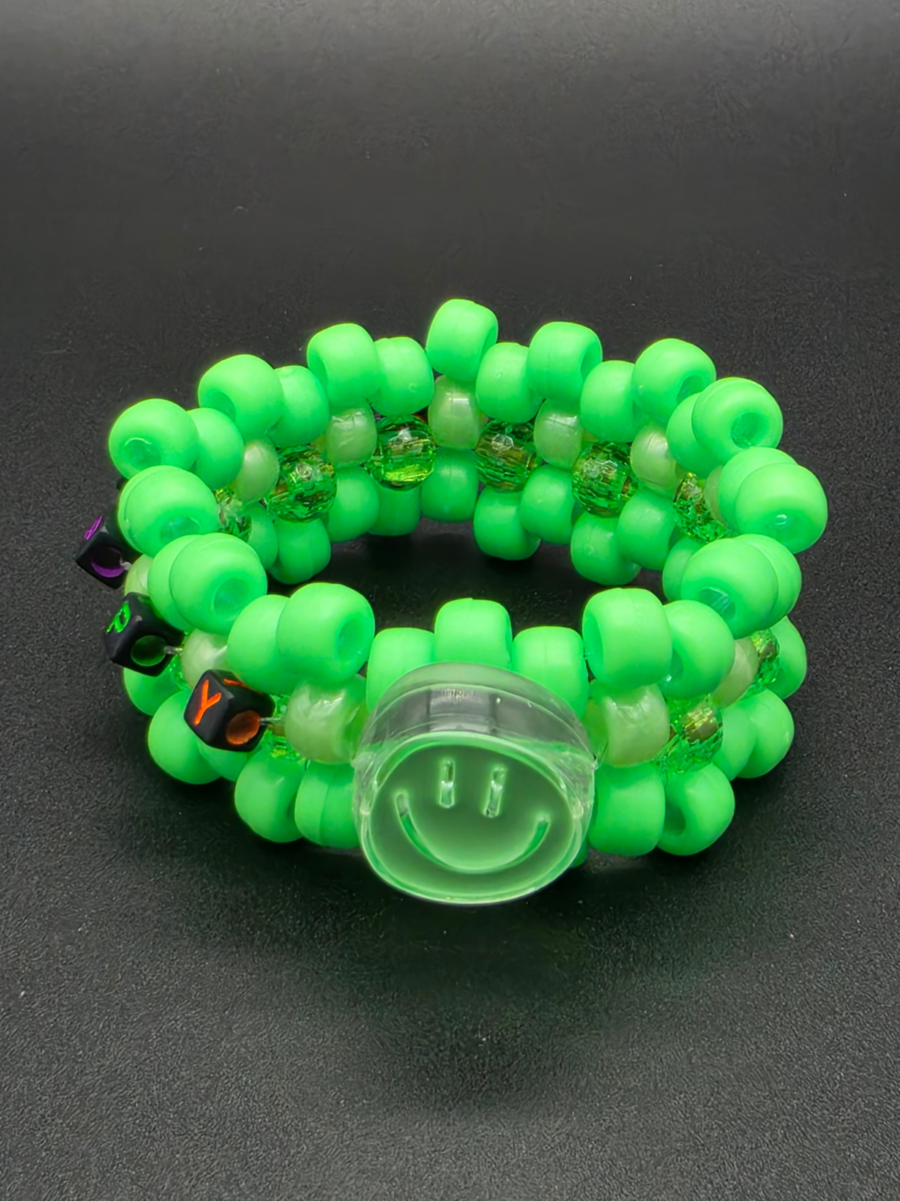 Be Happy Kandi Cuff