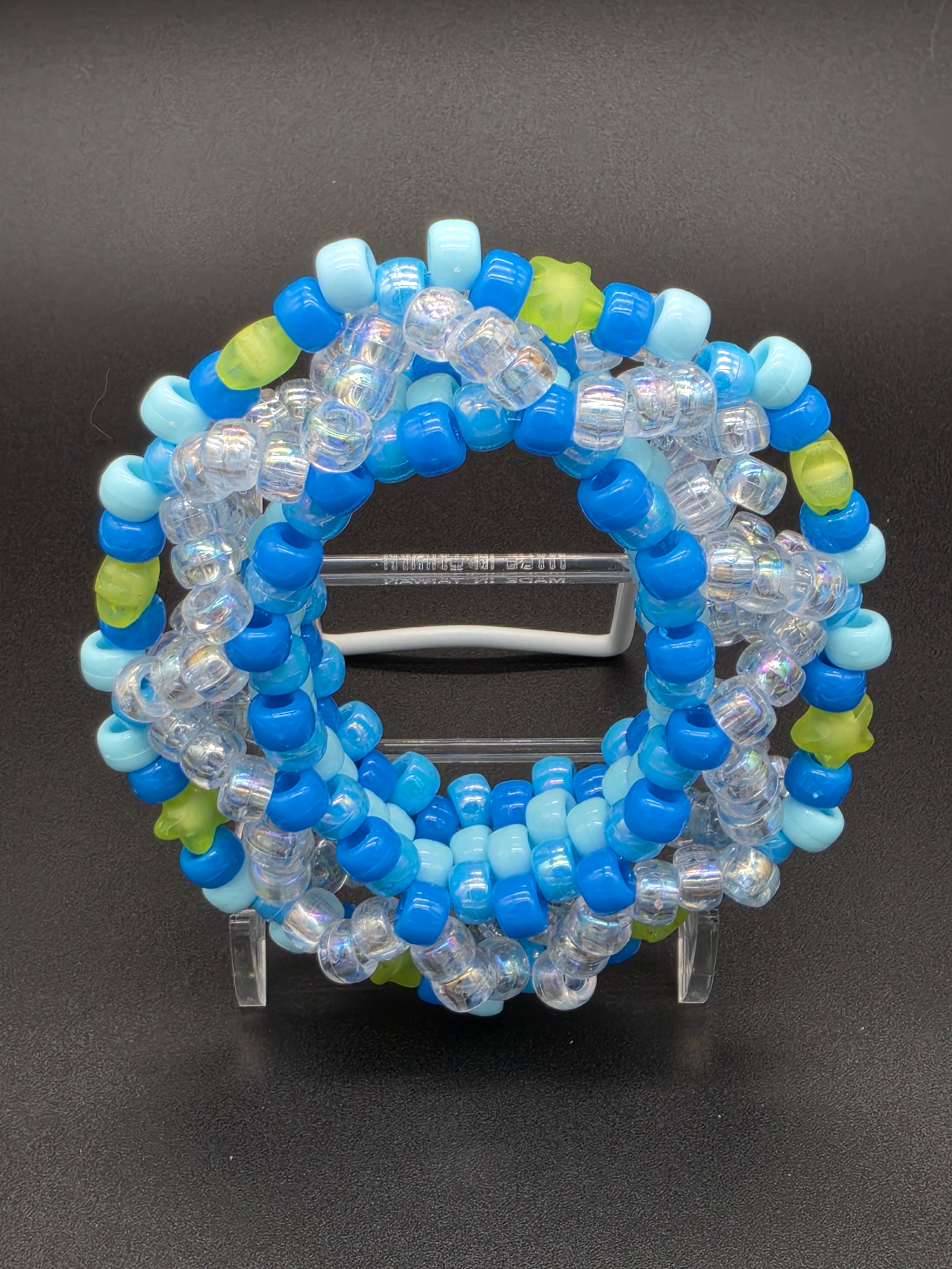 Ocean Breeze Kandi Cuff